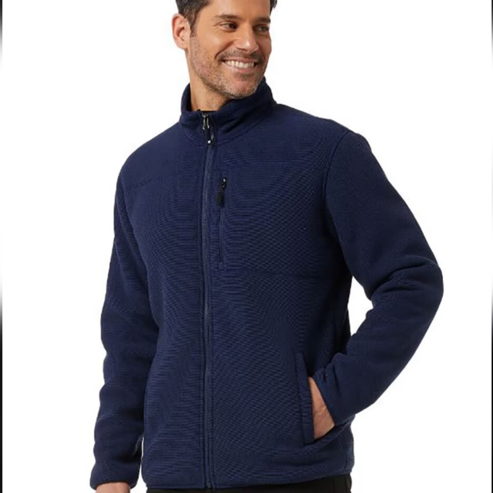⭐️ Host Pick ⭐️32 Heat | Sherpa Lined Navy Jacket